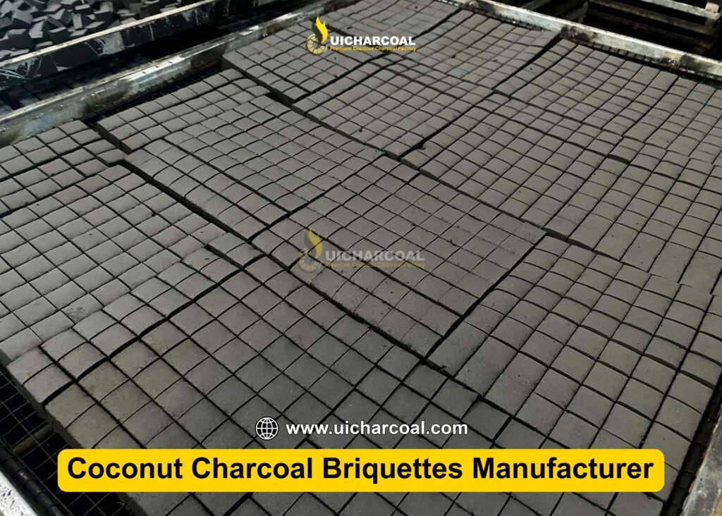 coconut Charcoal Briquettes Factory