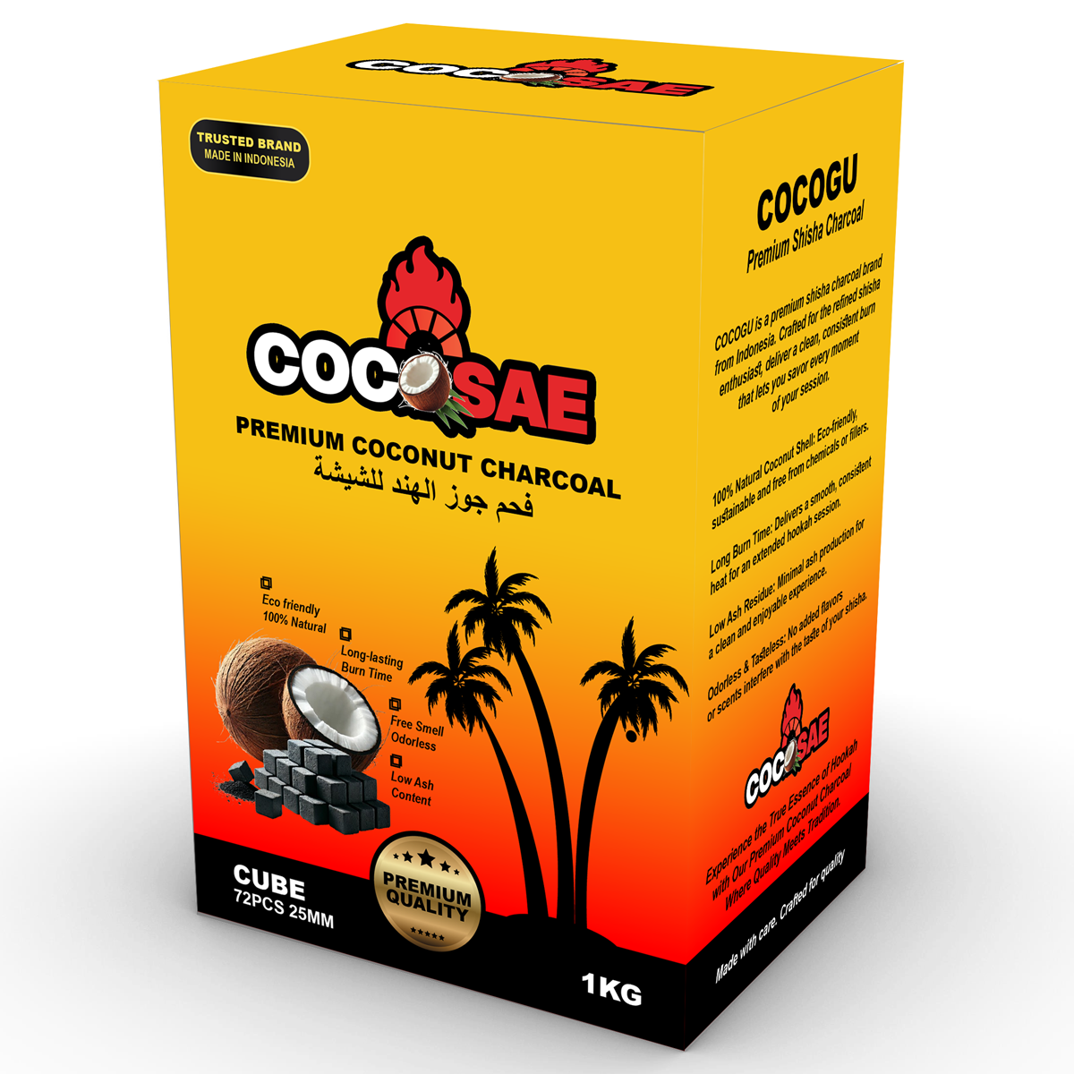 Coconut charcoal briquettes factory