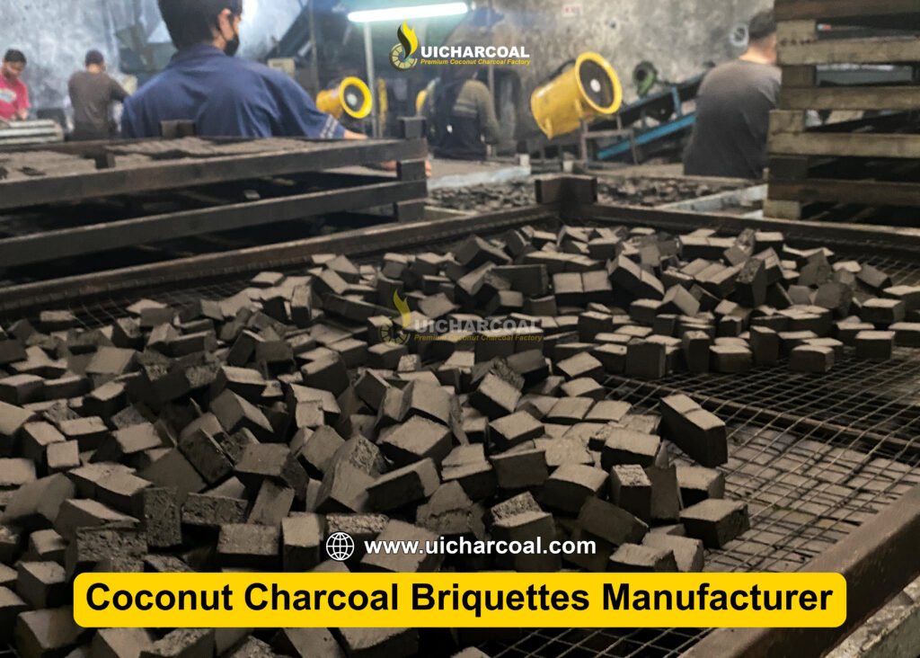 coconut charcoal briquettes manufacturer