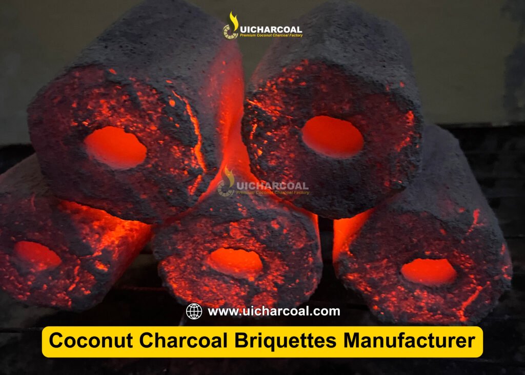 bbq coconut charcoal briquettes factory