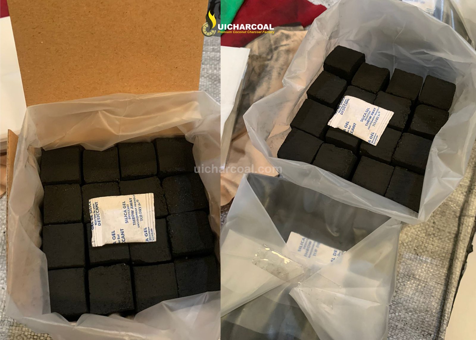 Coconut charcoal briquettes factory