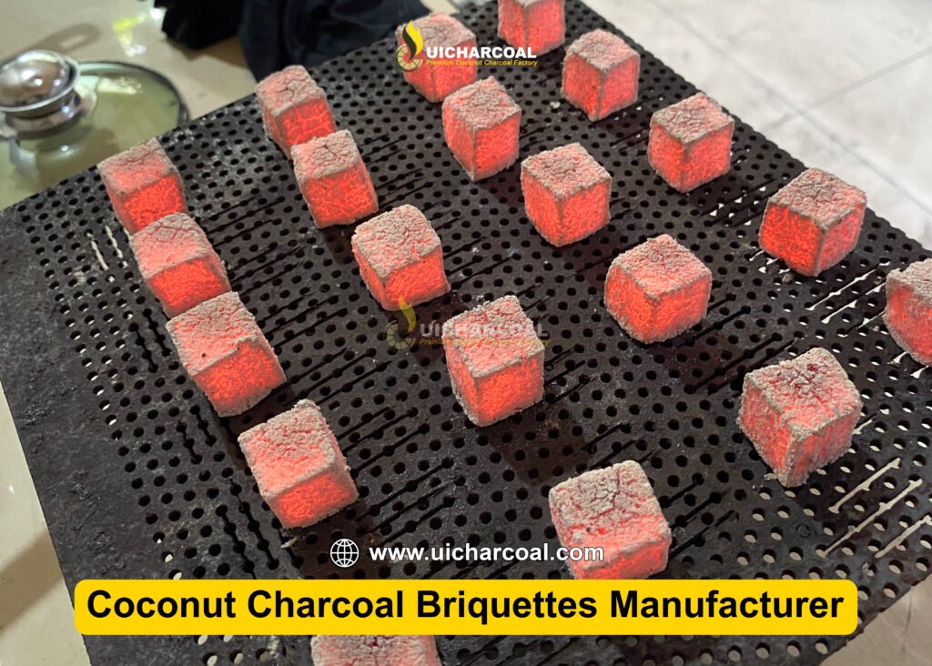 shisha coconut charcoal briquettes manufacturer