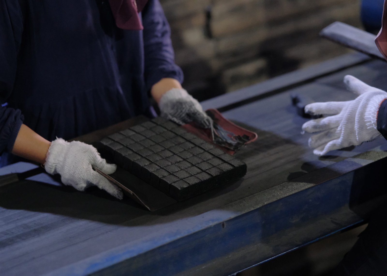 coconut charcoal briquette factory