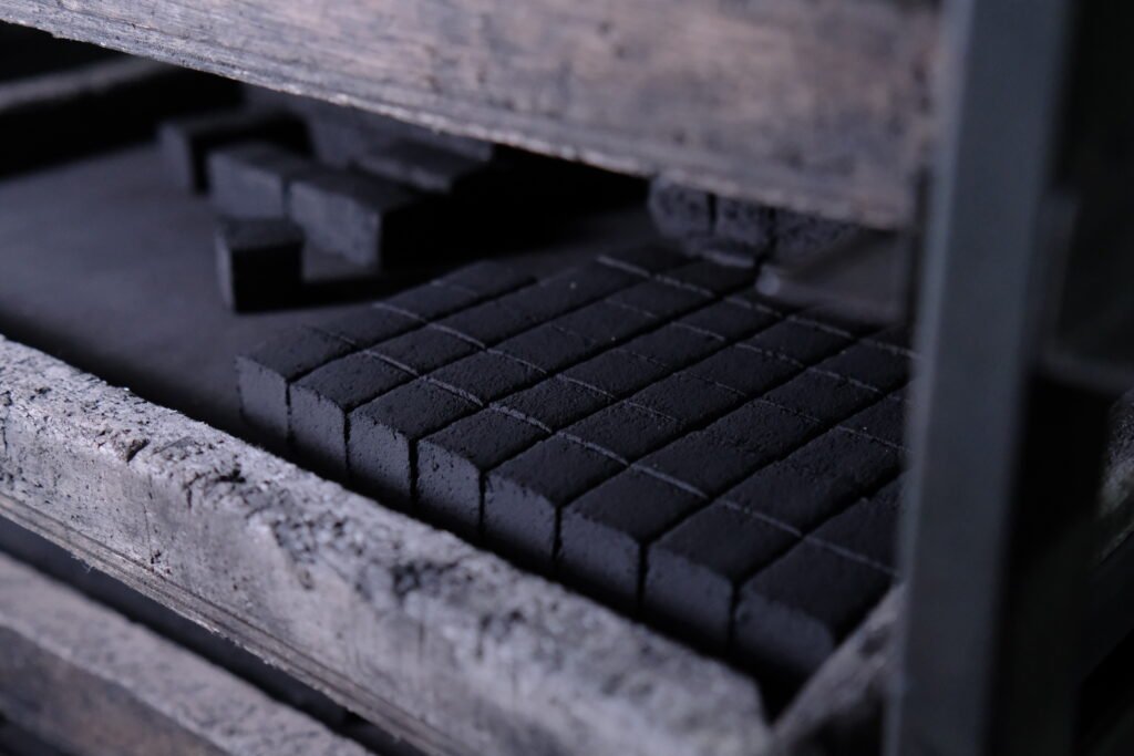 coconut charcoal briquettes factory