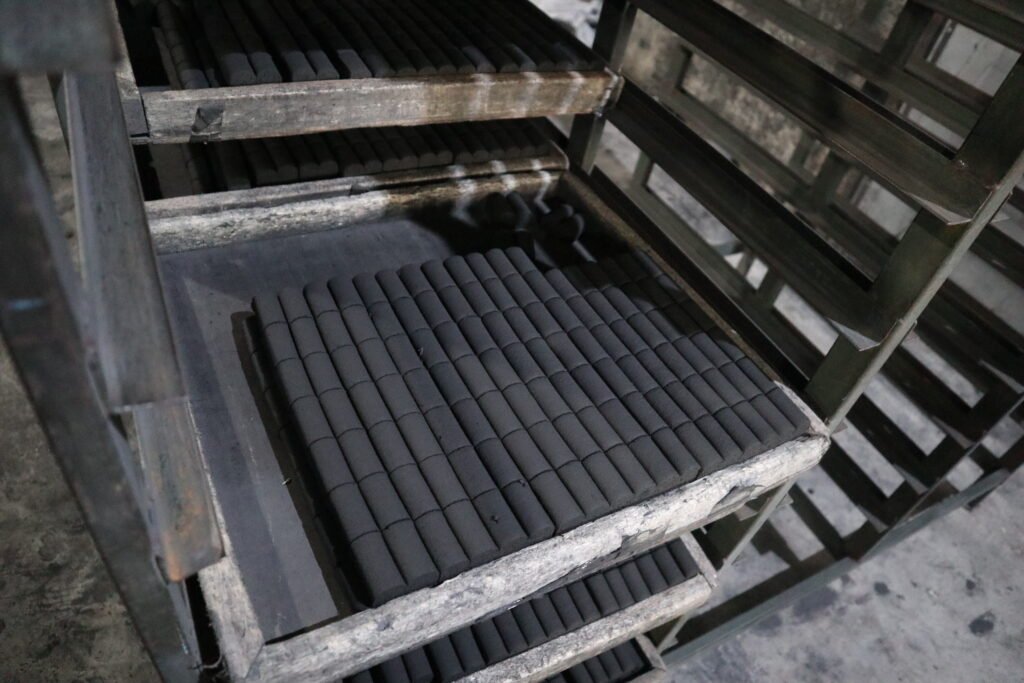 coconut charcoal briquettes factory