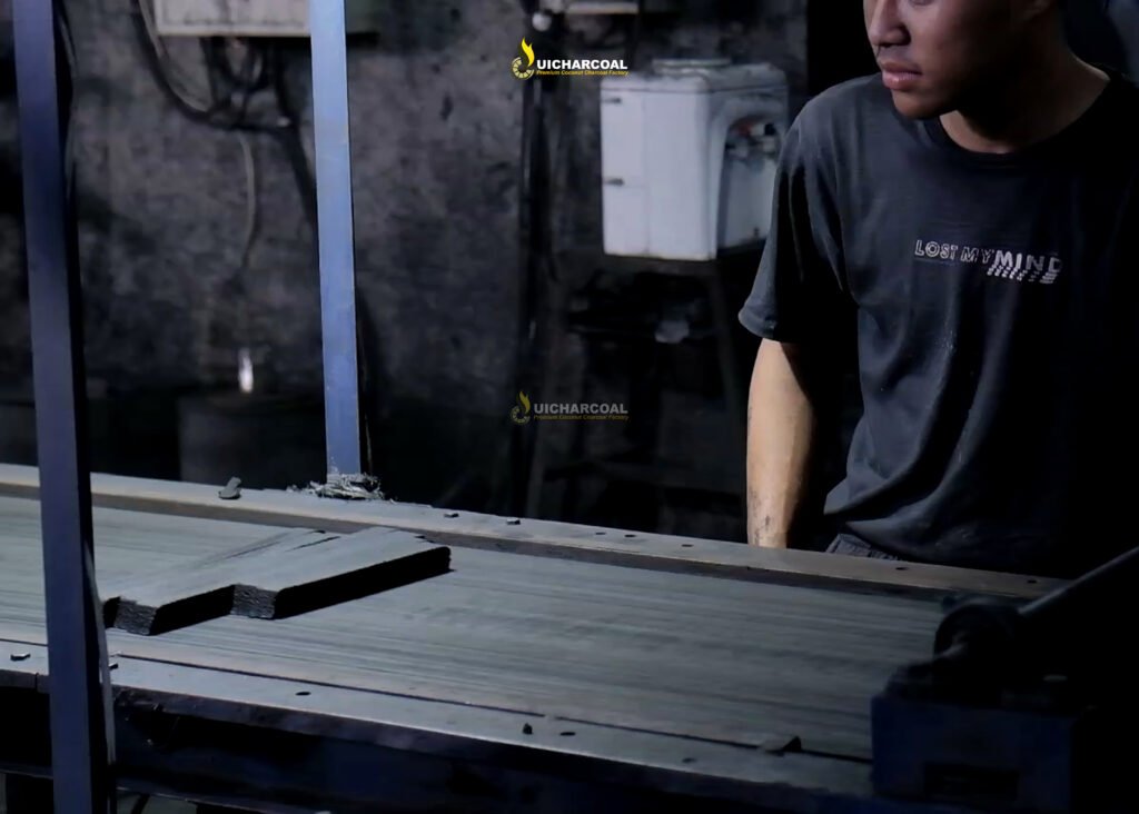 coconut shell charcoal briquettes factory