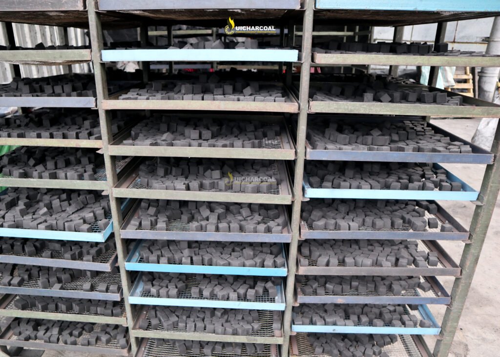 coconut charcoal briquettes factory