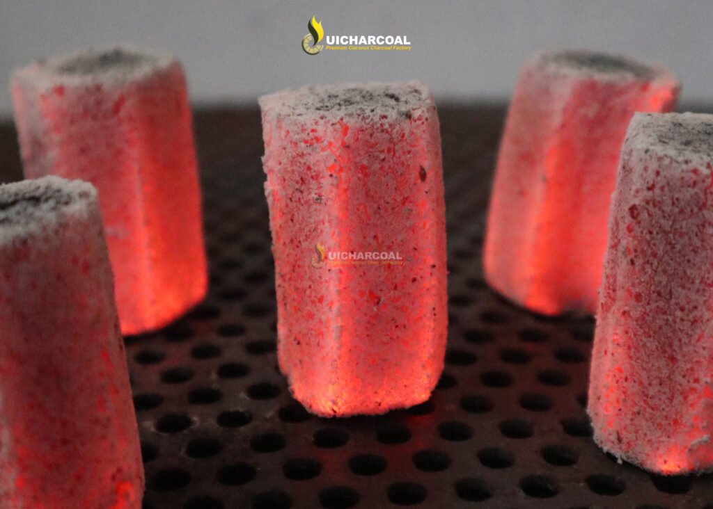 coconut charcoal briquettes factory