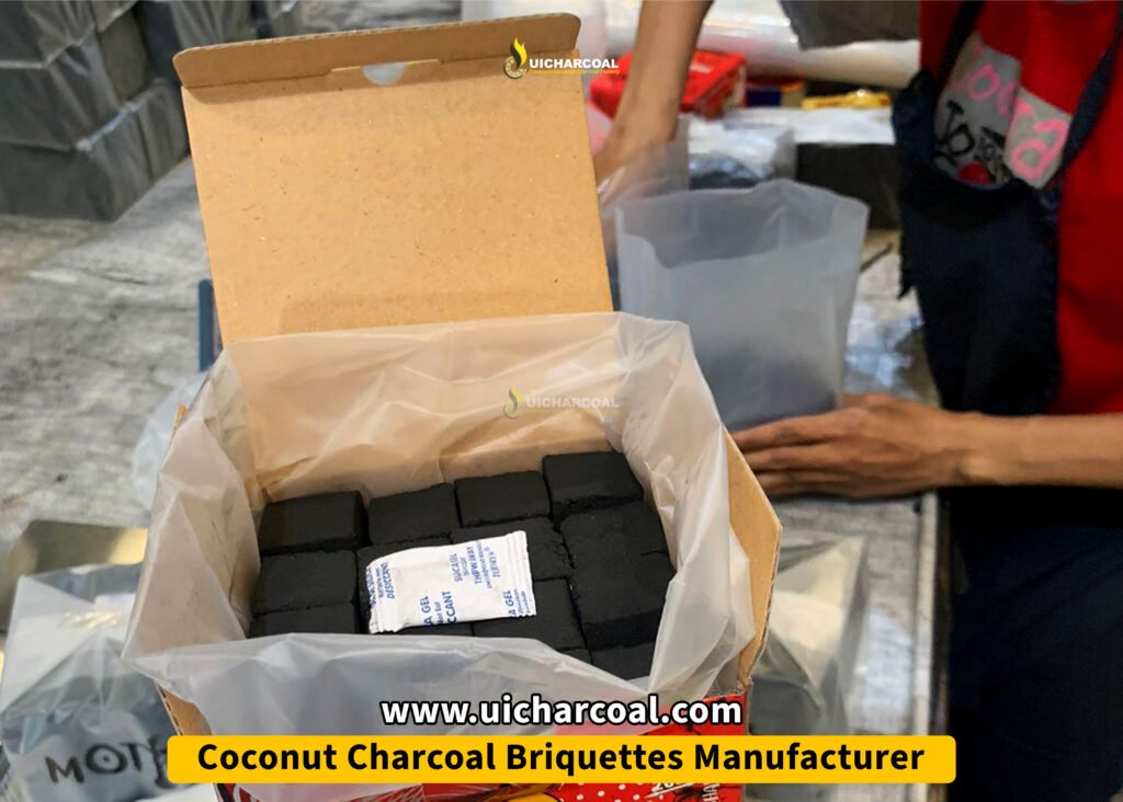 coconut charcoal briquettes factory
