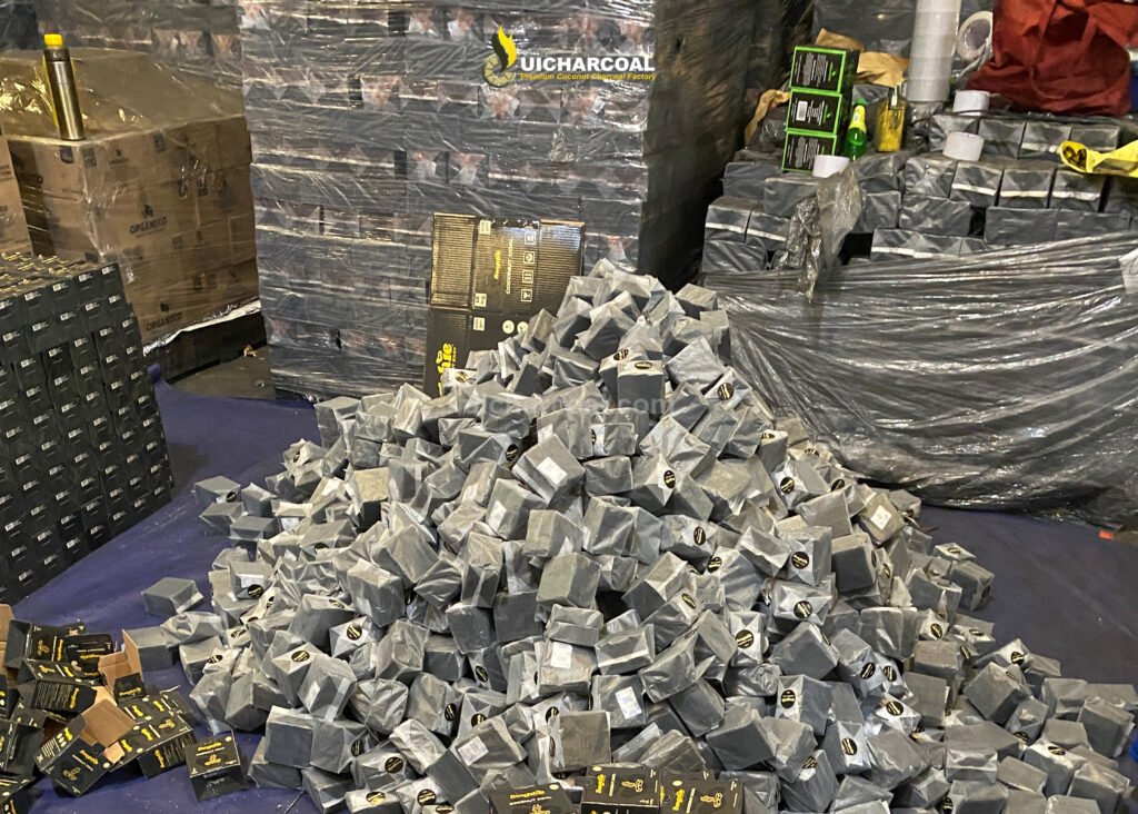 coconut charcoal briquettes factory