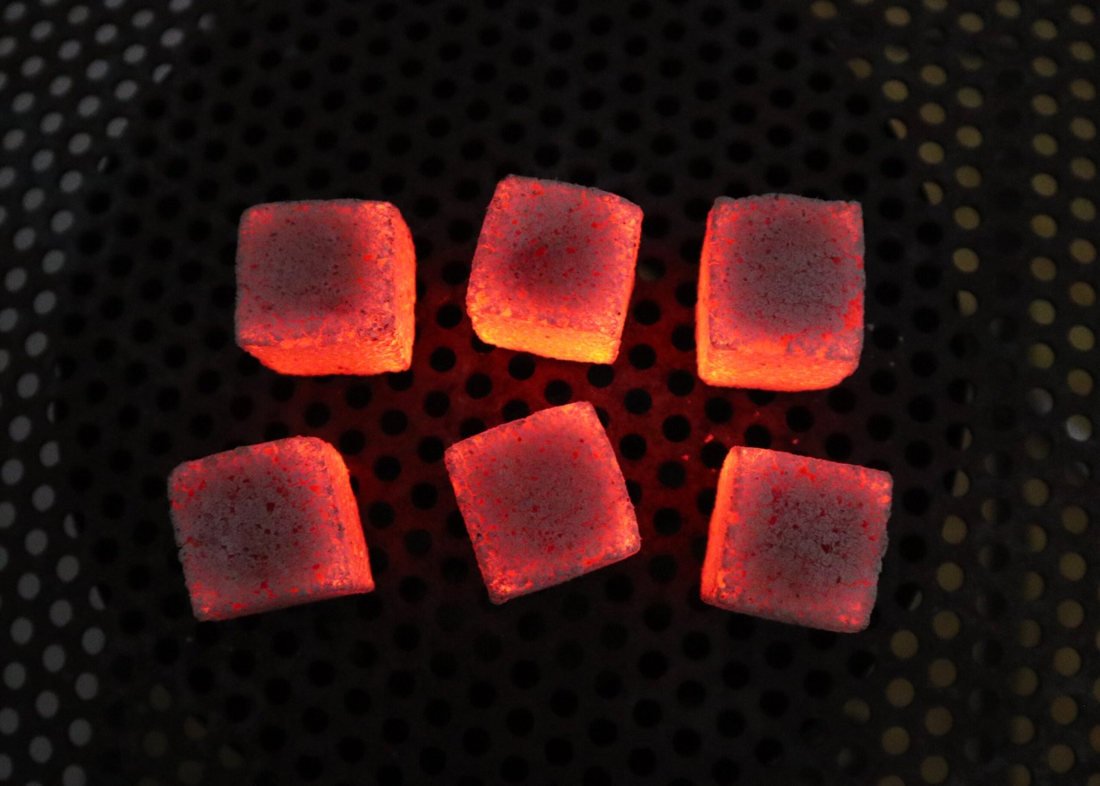 cube coconut coal burning low ash